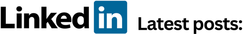 LinkedIn Latest posts LinkedIn Latest posts